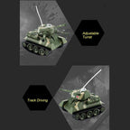Super Mini Tiger RC Tank Radio Controlled Electronic Simulation Rechargeable Chariot