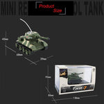 Super Mini Tiger RC Tank Radio Controlled Electronic Simulation Rechargeable Chariot