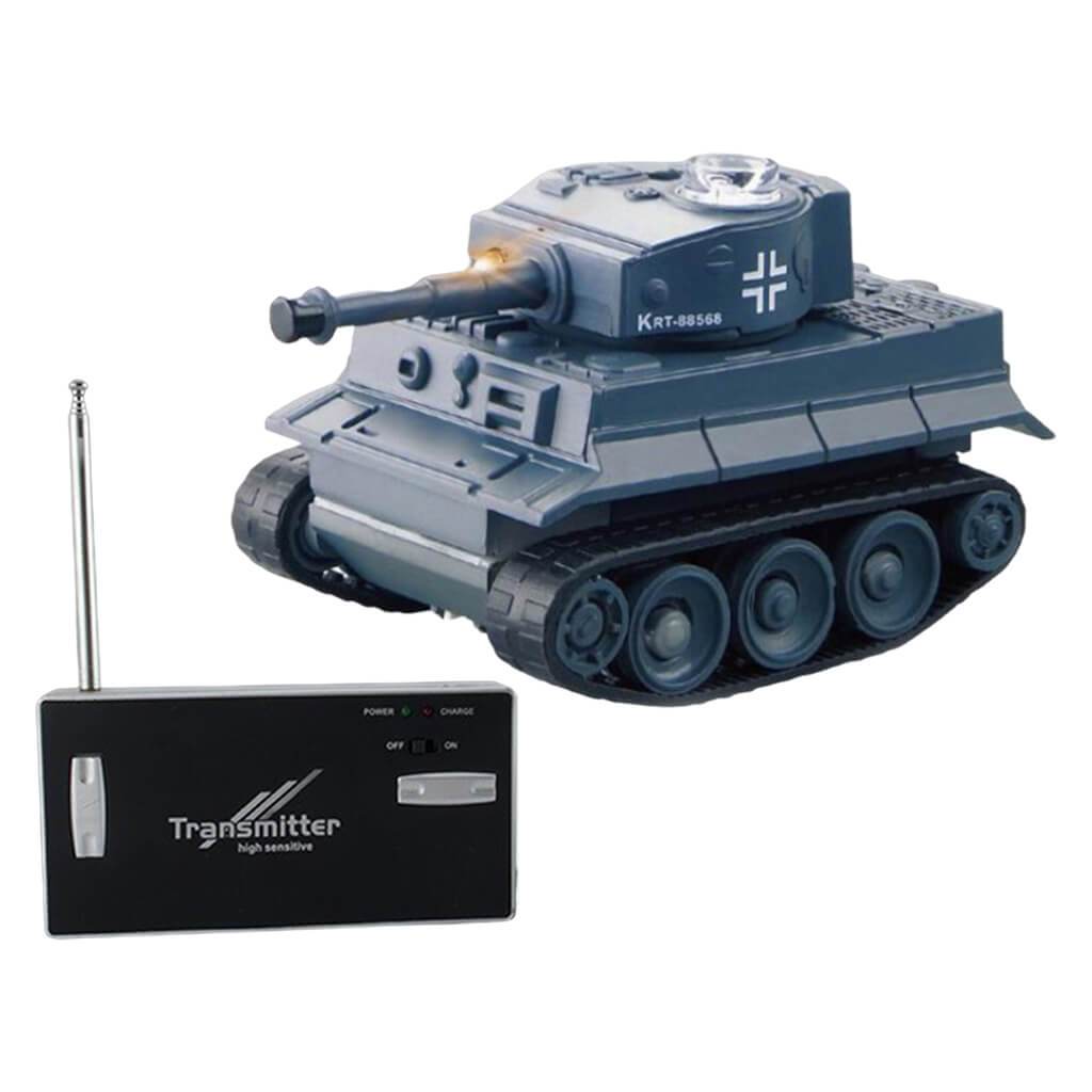 Super Mini Tiger RC Tank Radio Controlled Electronic Simulation Rechargeable Chariot