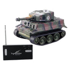 Super Mini Tiger RC Tank Radio Controlled Electronic Simulation Rechargeable Chariot