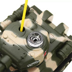 Super Mini Tiger RC Tank Radio Controlled Electronic Simulation Rechargeable Chariot