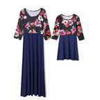 Mommy and Me-Mother Daughter Dresses Family Look Matching Outfits