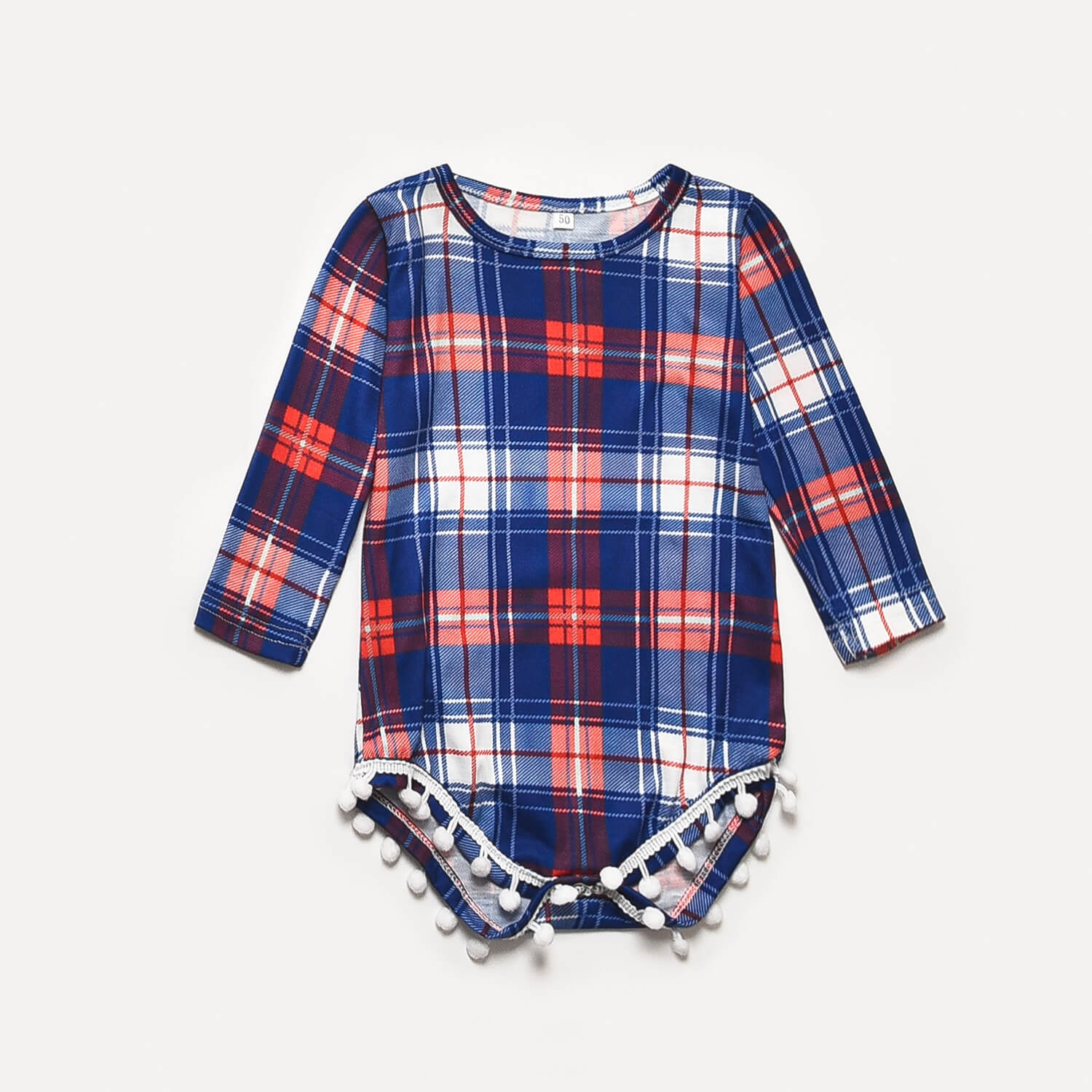 Mommy and Me Dress/Romper Mother Daughter Dresses Long Sleeve Plaid Family Matching Clothing