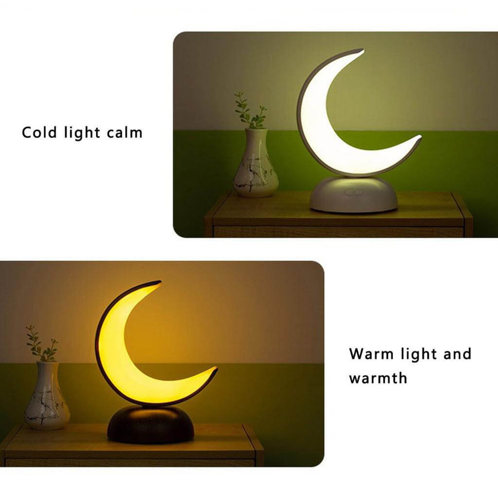 Moon Aromatherapy Diffuser Night Light Bedroom LED Rechargeable Table Lamp Scented Oil Diffuser