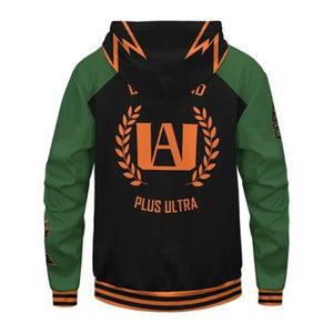 Adult U.A High School Hoodie Unisex Hooded Sweatshirt for Daily Wear