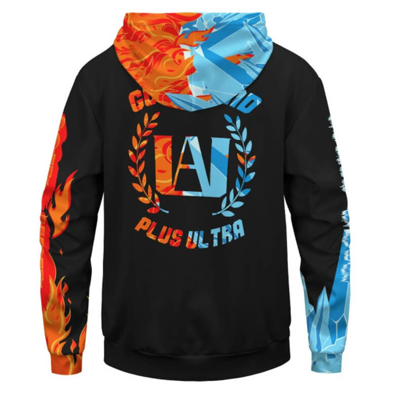 Adult U.A High School Hoodie Unisex Hooded Sweatshirt for Daily Wear