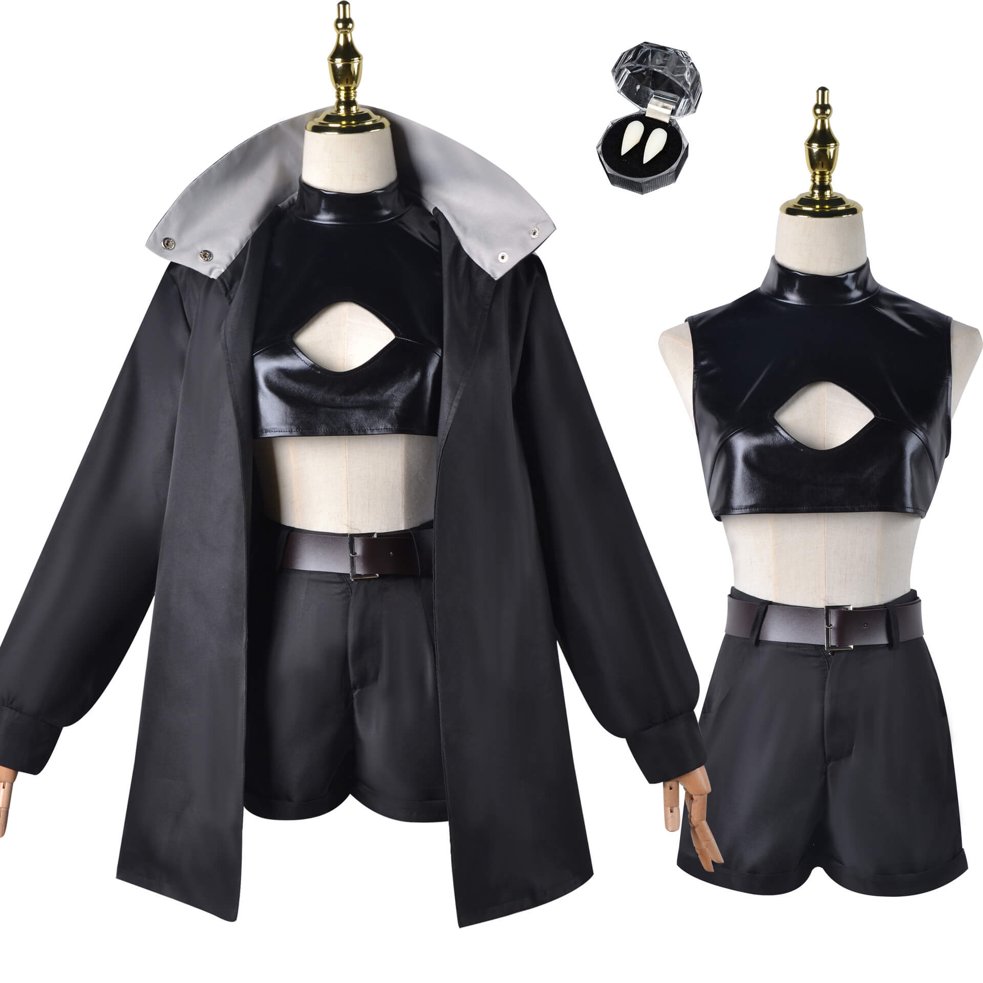 Teens Adult Nazuna Nanakusa Costume Call of the Night Cosplay Outfit Halloween Dress Up
