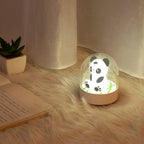 Cute Panda Lamp Aroma Oil Diffuser Night Lights for Girls Boys Bedroom