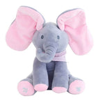 Baby Animated Singing Elephant Flappy Plush Toy Elephant With Flapping Ears