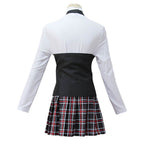 Teens & Adult Persona 5 Costume Makoto Niijima Cosplay Full Set and Wig for Girls Halloween Party Dress