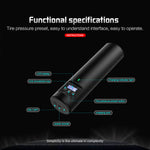 Portable Tire Inflator Automatic Handheld Vehicle Pump for Car, Truck, Bicycle