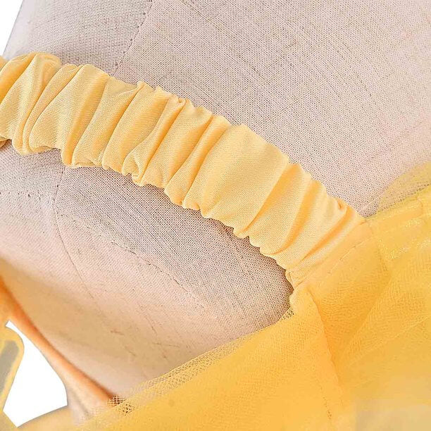 Girls Sleeveless Ball Gown Dress Beast Princess Costume Halloween Cosplay