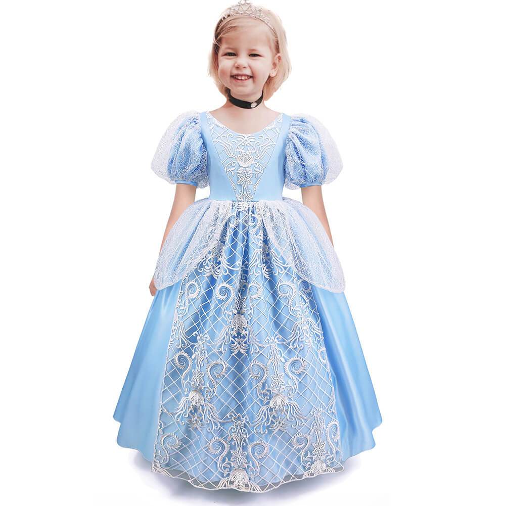 Princess Dressing up Costume Girl Party Outfit Halloween Birthday Cosplay Dresses
