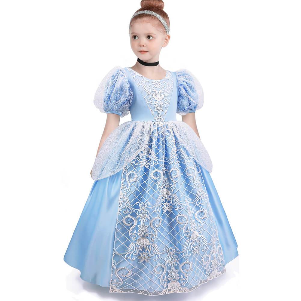 Princess Dressing up Costume Girl Party Outfit Halloween Birthday Cosplay Dresses