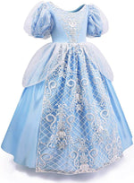 Princess Dressing up Costume Girl Party Outfit Halloween Birthday Cosplay Dresses