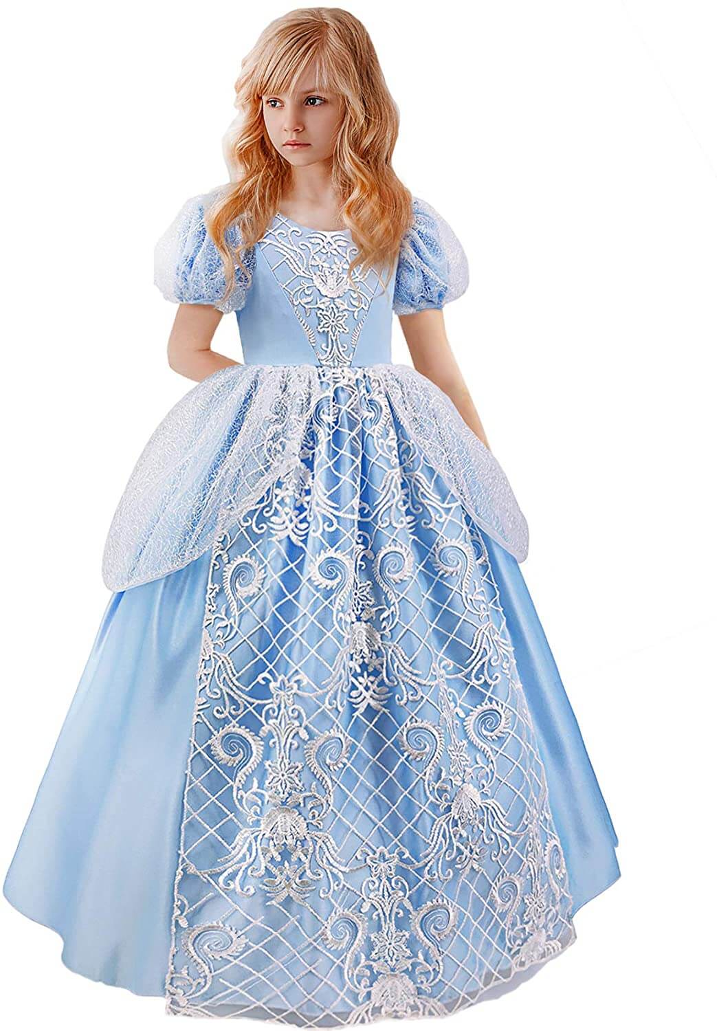 Princess Dressing up Costume Girl Party Outfit Halloween Birthday Cosplay Dresses
