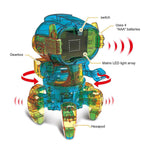 DIY Remote Control Intelligent Robot Programable Bluetoot Educational Induction Robotic