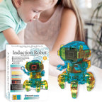 DIY Remote Control Intelligent Robot Programable Bluetoot Educational Induction Robotic