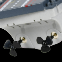 RC Aircraft Carrier Remote Control Battleship Model Warship Cruiser Electric Waterproof Boat Toy Gift