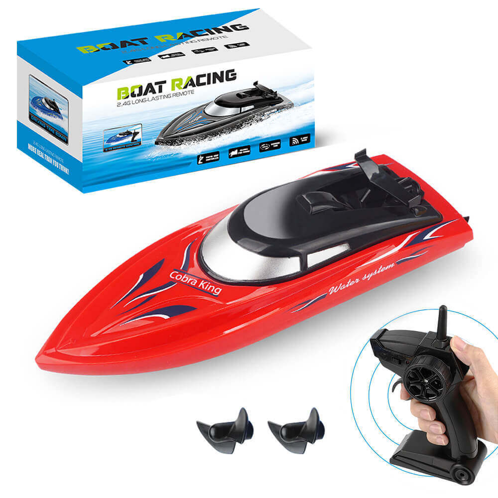 Remote Control Boat 2.4G High Speed Twin Screw RC Boats For Kids