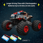 RC Dinosaur Cars 1:16 Remote Control Monster Truck Off-road 4WD Climbing Car for Kids Birthday Christmas Gift