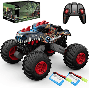 RC Dinosaur Cars 1:16 Remote Control Monster Truck Off-road 4WD Climbing Car for Kids Birthday Christmas Gift