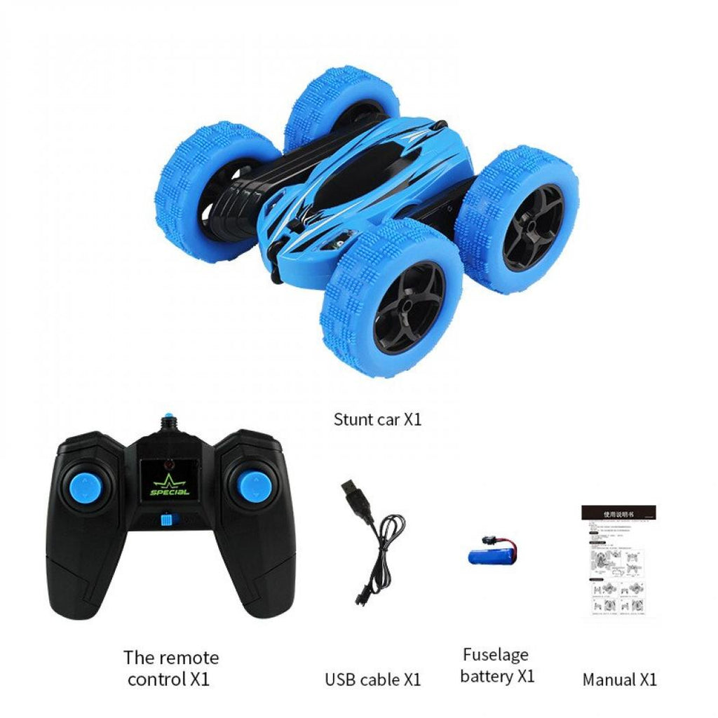 Remote Control Stunt Racing Car High Speed Double Sided 360 Rotating Tumbling Flips with Flashing Lights