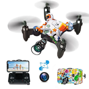 Foldable RC Drone With Camera 720P HD Mini Camera Drone Quadcopter For Kids