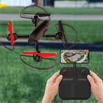 RC Drone with Streaming Camera 10" Mach X Auto-Orientation Camera Drone Remote Control Quadcopter