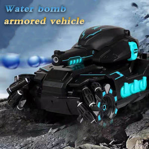 Kids Water Bomb Tank RC Gesture Sensor Tank Car Multiplayer Battle Remote Control Toys