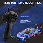 Drift RC Car 1:16 GTR Racing Vehicle High Speed Remote Control Subaru Brz Sport Car for Kids Adults