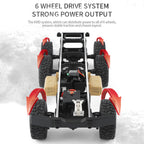 RC Truck 6x6 Off-road Rock Crawlers 1/16 Remote Control Military Vehicles All Terrains RC Car