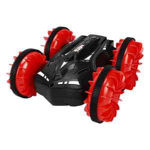 Stunt Amphibious Car for Kids - 2.4Ghz 360 Rotate Water and Land 4WD Amphibious Electric Toys