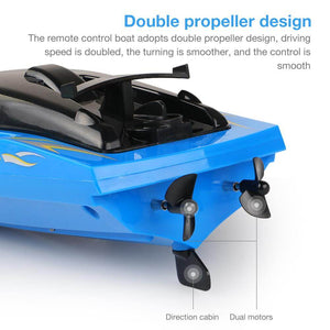 Remote Control Boat 2.4G High Speed Twin Screw RC Boats For Kids