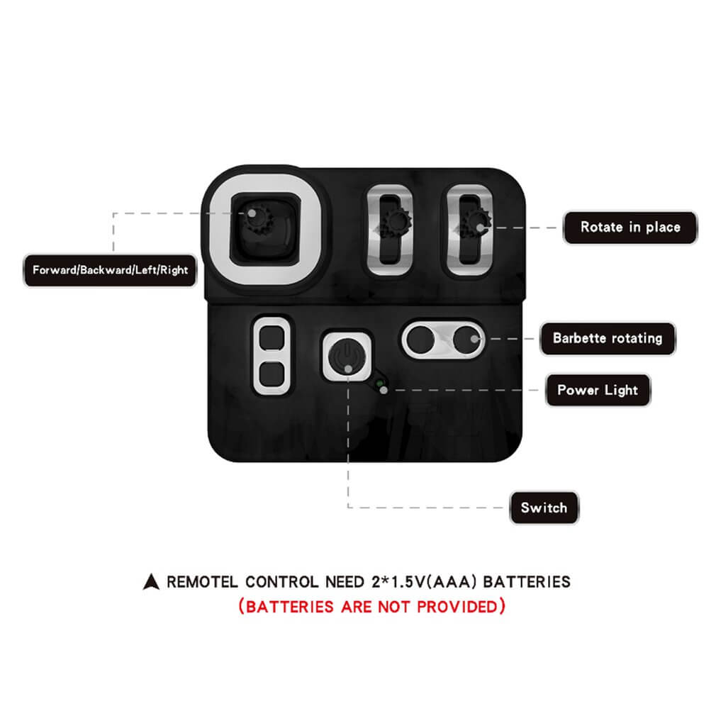 2.4G RC Stainless Steel Tank DIY Assembly Remote Control Panzer With Rotating Turret