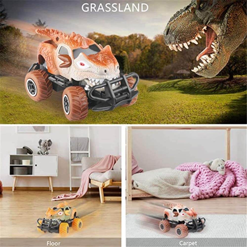 1:43 Remote Control Dinosaur Car Mini Monster Stunt Truck Innovation Toy For Children