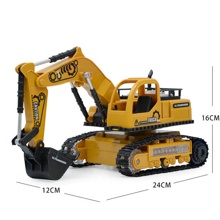 1:24 4CH RC Engineering Car Full Function Excavator Bulldozer Tractor Dump Truck Construction Vehicle