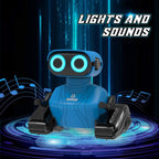2.4GHz Remote Control Robot With LED Eyes Dance and Sounds Smart Toys For Kids