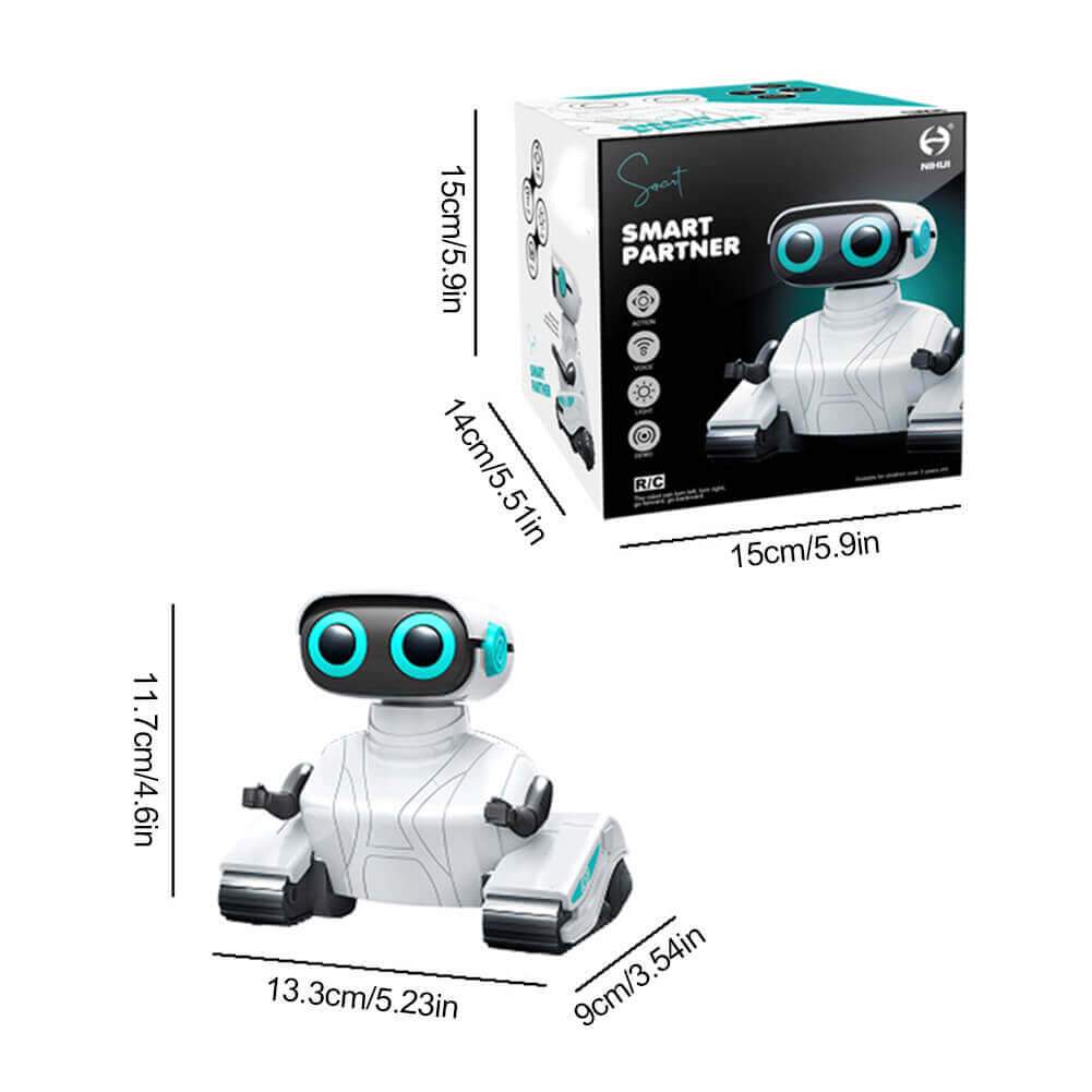 2.4GHz Remote Control Robot With LED Eyes Dance and Sounds Smart Toys For Kids