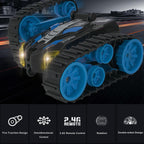 High Speed RC Tank 2.4G Remote Control Tank Flashing 3D Flip Stunt 360 Degree