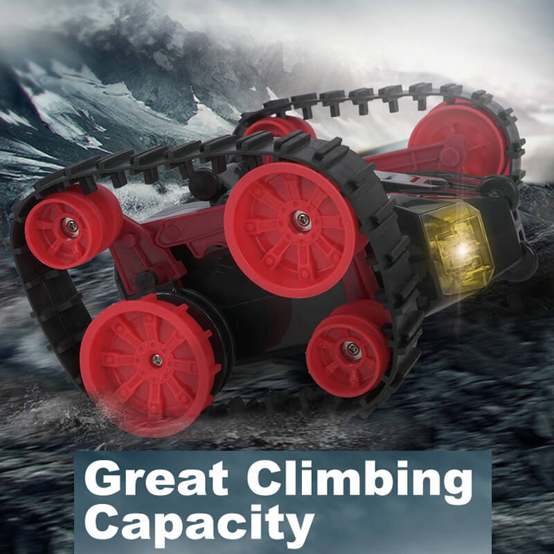 High Speed RC Tank 2.4G Remote Control Tank Flashing 3D Flip Stunt 360 Degree