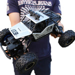 Kids Fast Remote Control Truck Off-Road Rock Crawler Racing Car