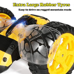1:14 High Speed RC Car Lighting Remote Control Bumblebee Stunt Race Car