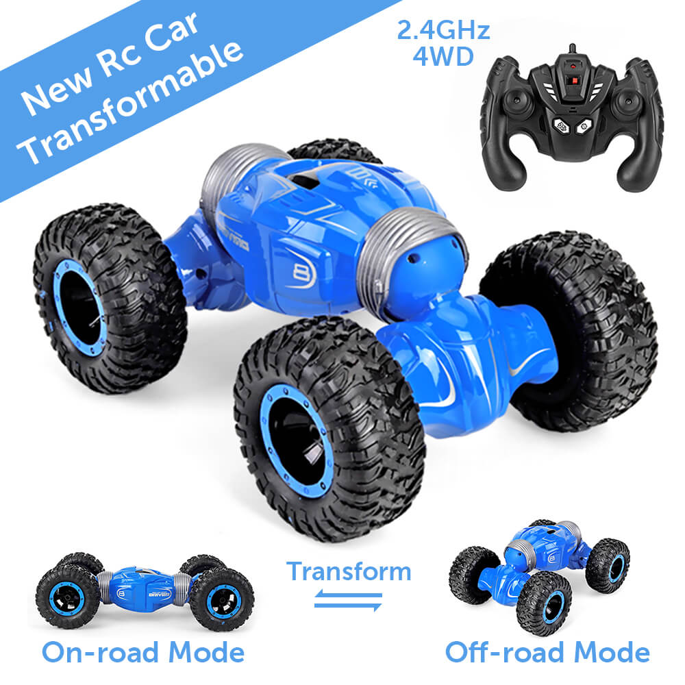 RC Cars For Kids - 1:16 RC Twist Car 4WD Rechargable Remote Control Climber RC Car