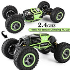 RC Twist Rock Crawler Car 4WD Transform 15 Km/h All Terrains Remote Control Toy Stunt Cars