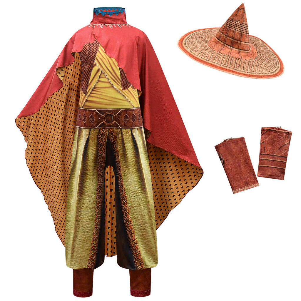 Adult Raya Costumes New Warrior Princess Raya Cosplay Outfit