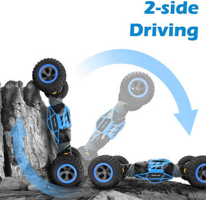 RC Twist Rock Crawler Car 4WD Transform 15 Km/h All Terrains Remote Control Toy Stunt Cars
