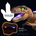 Kids RC Dinosaur Toy Remote Control Dinosaur T-Rex With LED Light Up, Walking & Roaring Realistic Dinosaur Toys