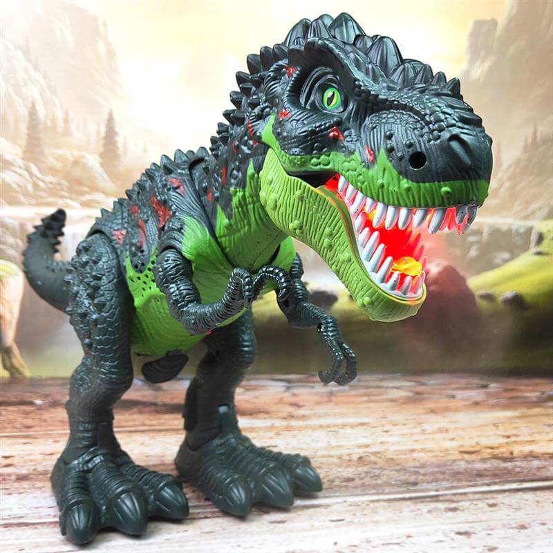 Realistic Remote Control Dinosaur Walking Spray Simulation T-Rex Robot Dinosaur Toy