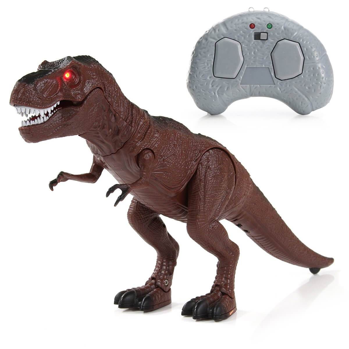 Realistic Infrared Remote Control Walking Dinosaur Best Tyrannosaurus Robot Gift For Kids